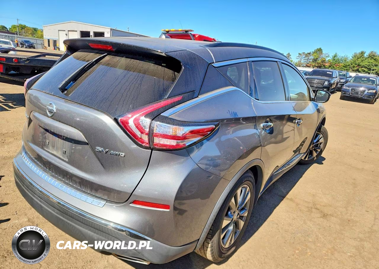 2015 Nissan Murano Sv VIN:5N1AZ2MH7FN218529 - 3