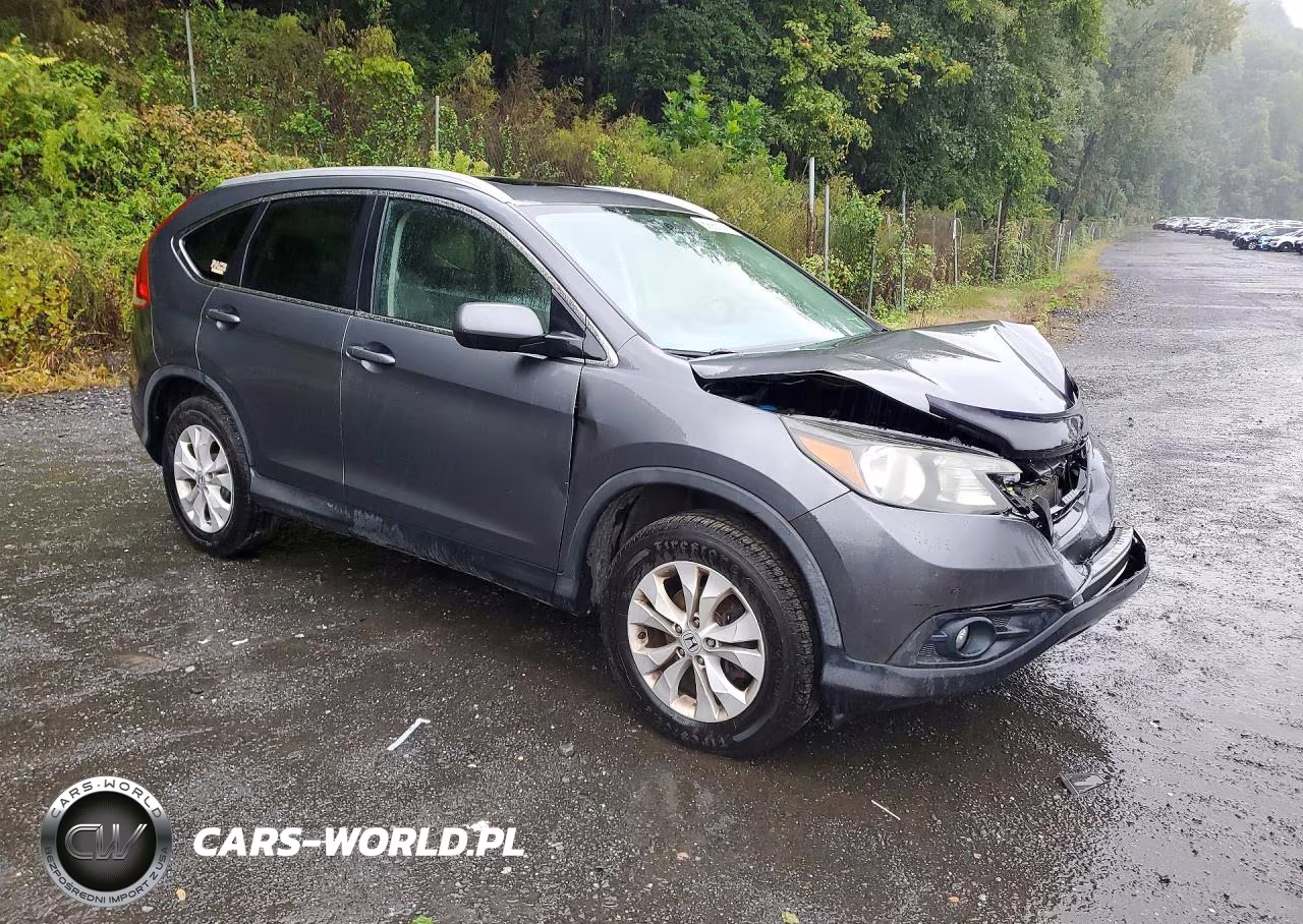 2013 Honda Cr-V Exl VIN:2HKRM4H75DH659625 - 4