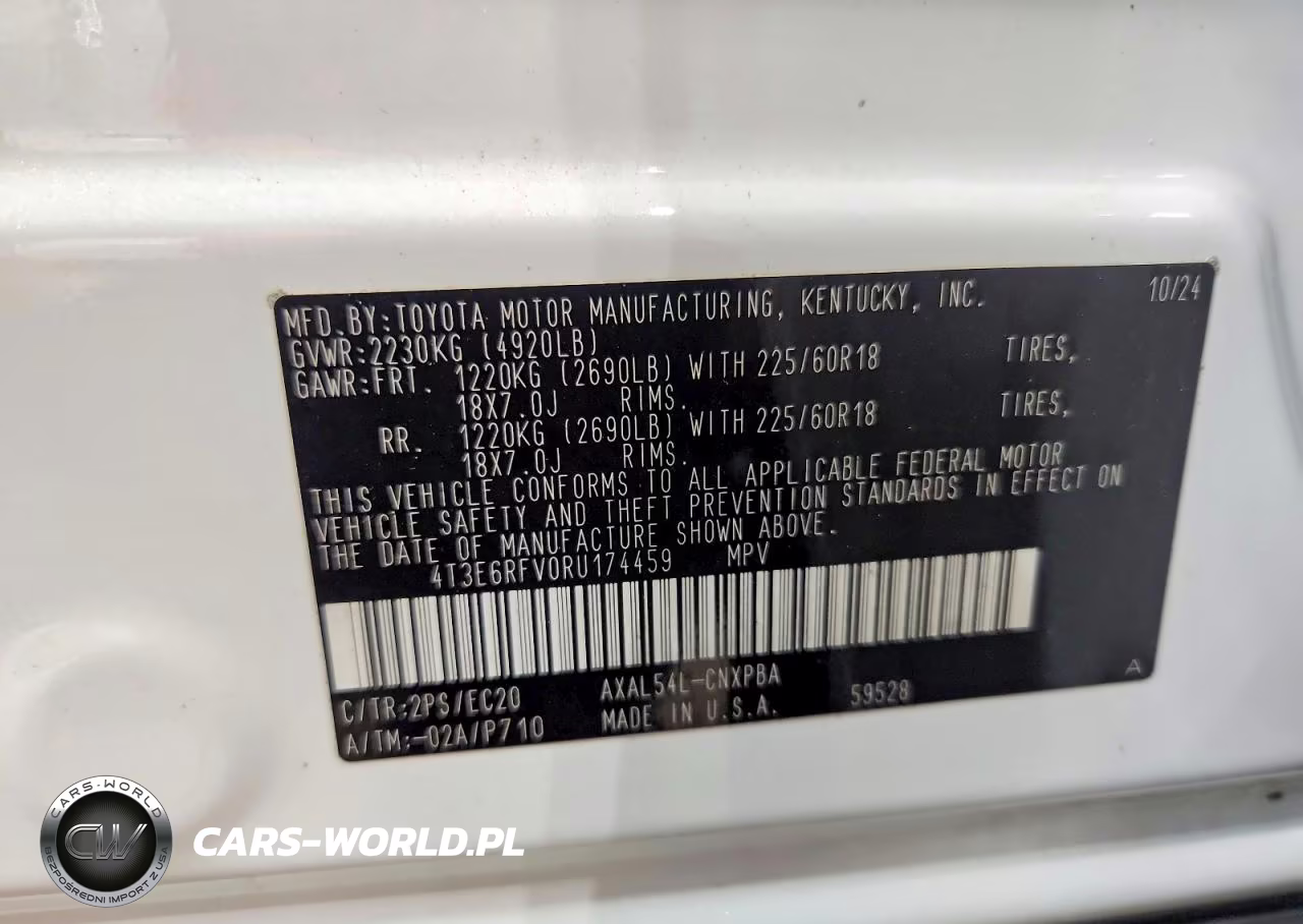 2024 Toyota Rav4 Xse VIN:4T3E6RFV0RU174459 - 14