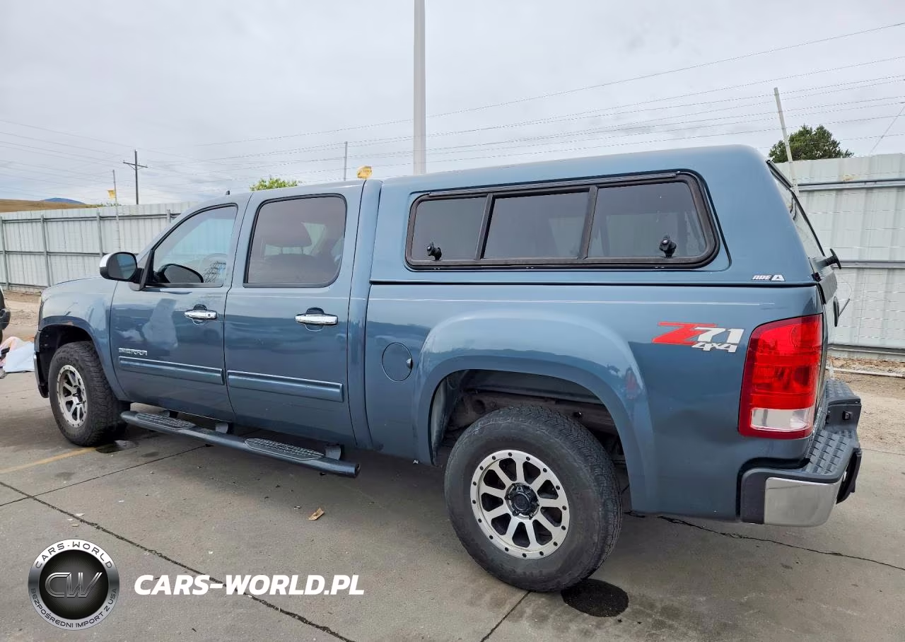 2012 GMC Sierra K1500 Sle VIN:3GTP2VE75CG304792 - 2