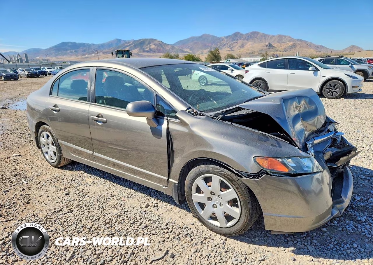 2008 Honda Civic Lx VIN:2HGFA16558H340379 - 4