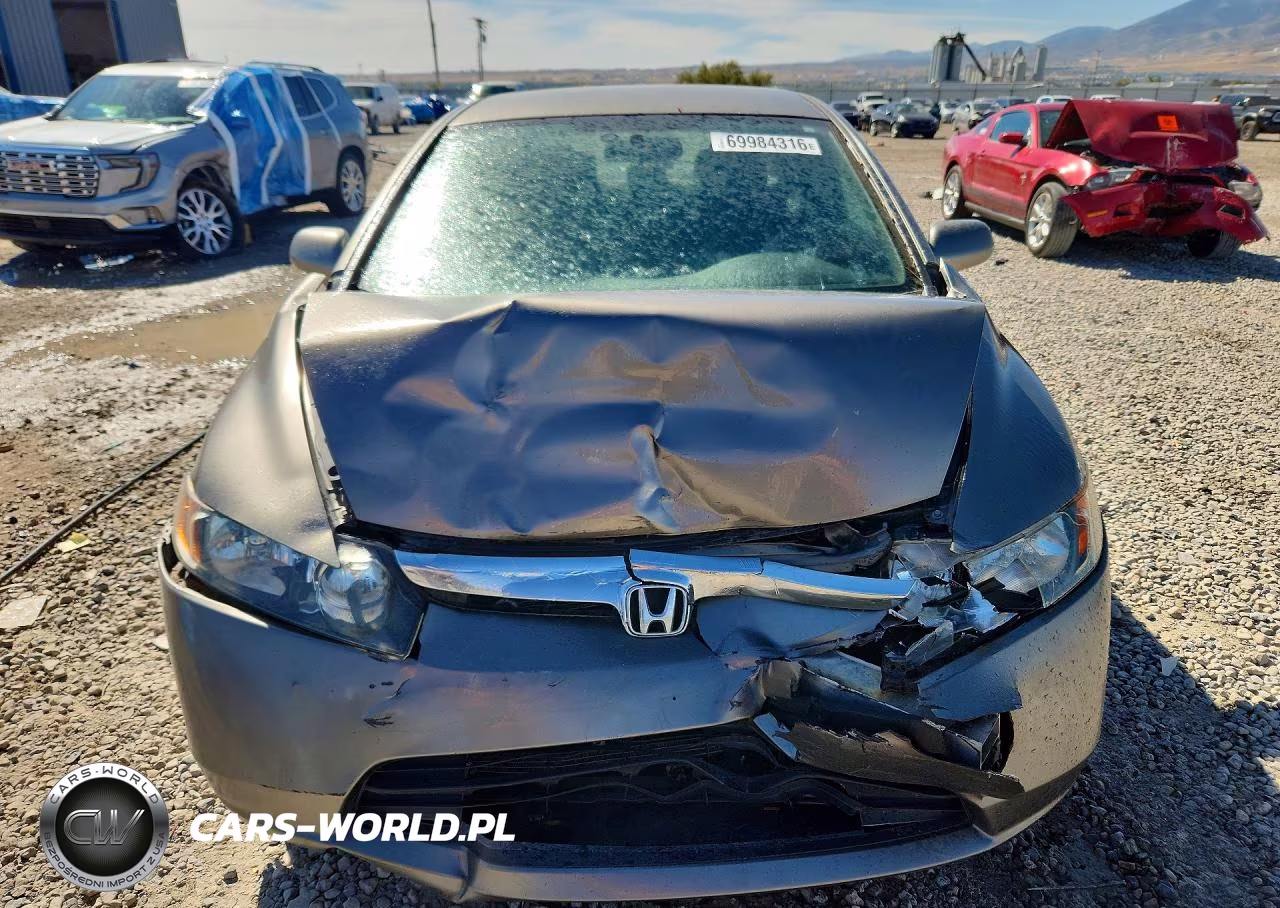 2008 Honda Civic Lx VIN:2HGFA16558H340379 - 5
