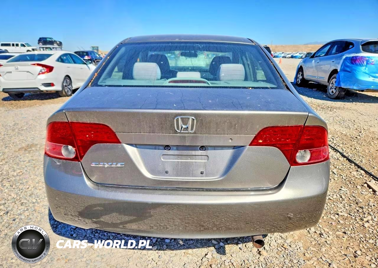 2008 Honda Civic Lx VIN:2HGFA16558H340379 - 6