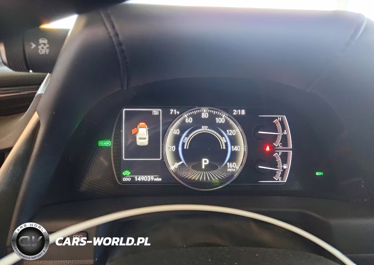 2019 Lexus Es 300H VIN:58AB21B16KU002169 - 9