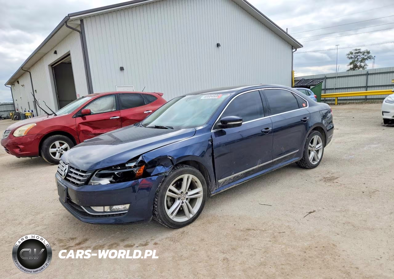 2014 Volkswagen Passat Se VIN:1VWBN7A31EC018098 - 1