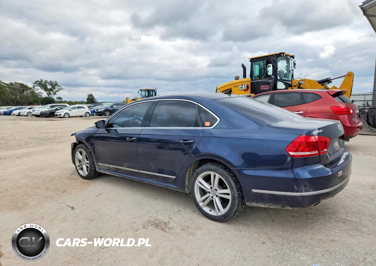 2014 Volkswagen Passat Se VIN:1VWBN7A31EC018098 - 2