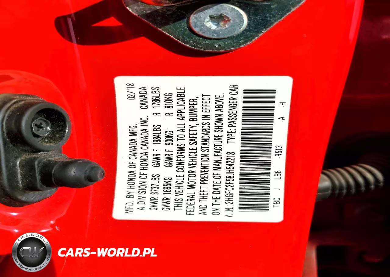 2018 Honda Civic Lx VIN:2HGFC2F58JH542218 - 13