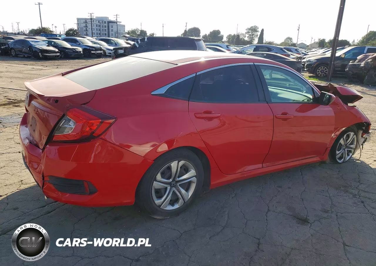 2018 Honda Civic Lx VIN:2HGFC2F58JH542218 - 3