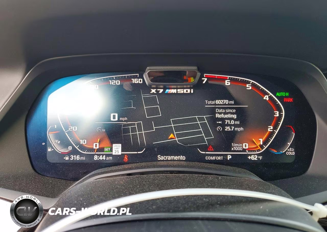 2020 BMW X7 M50I VIN:5UXCX6C02L9B03297 - 9