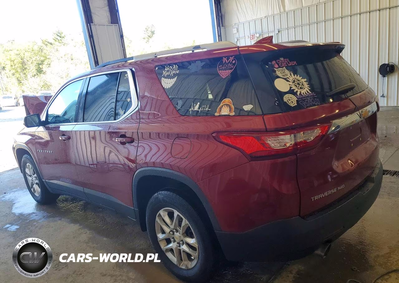 2018 Chevrolet Traverse Lt VIN:1GNEVGKW9JJ111117 - 2
