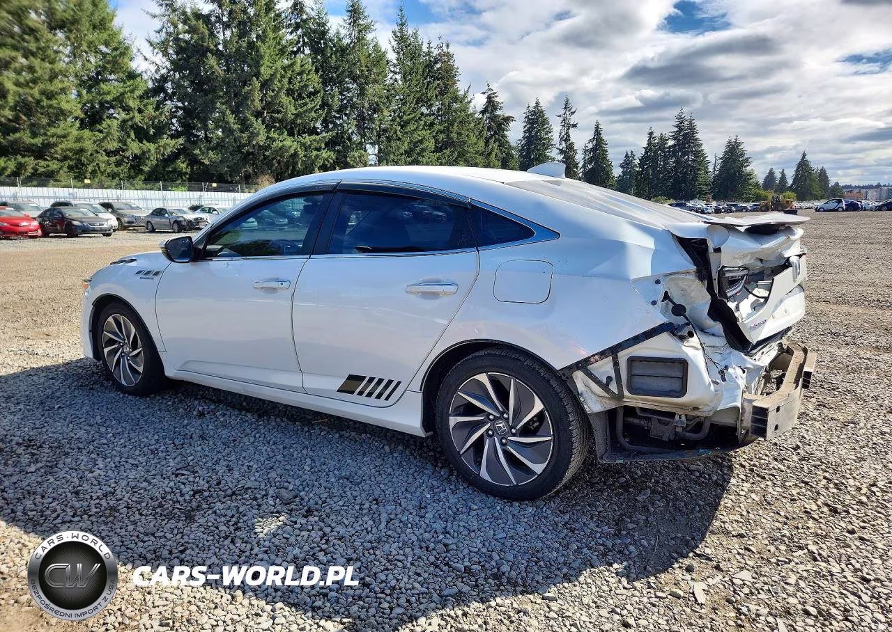 2019 Honda Insight Touring VIN:19XZE4F92KE015325 - 2