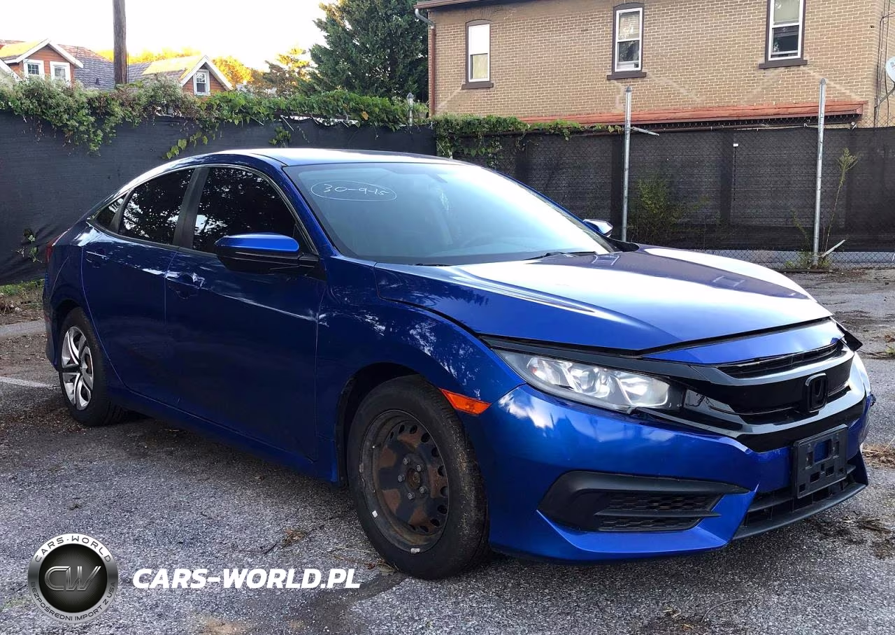 2018 Honda Civic Lx VIN:19XFC2F54JE205555 - 1
