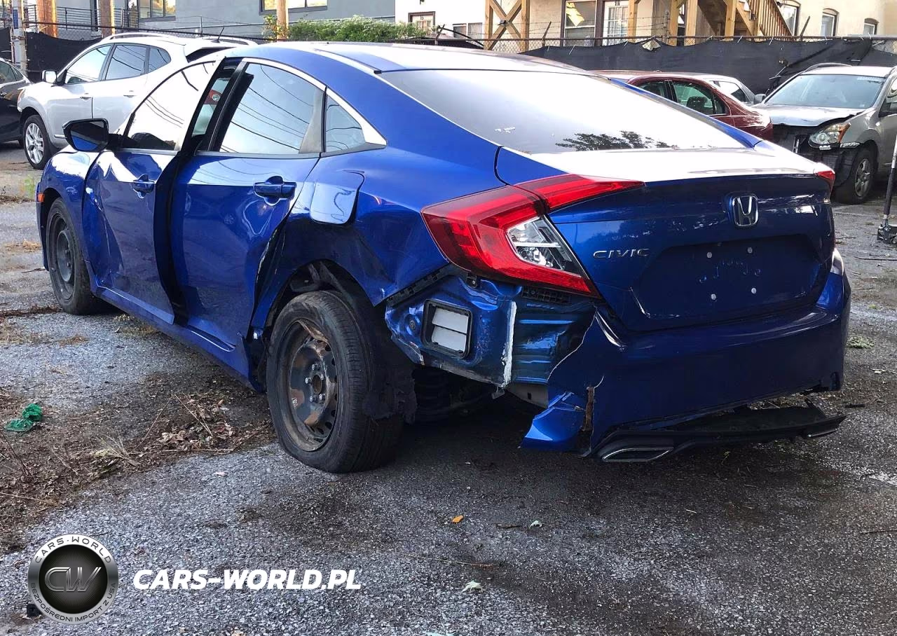 2018 Honda Civic Lx VIN:19XFC2F54JE205555 - 3