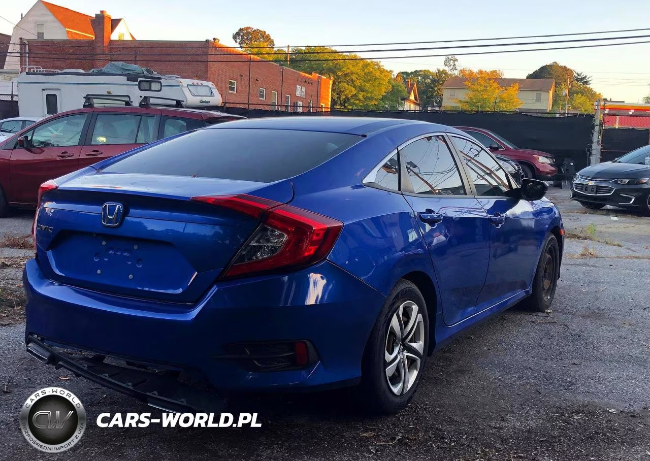 2018 Honda Civic Lx VIN:19XFC2F54JE205555 - 4