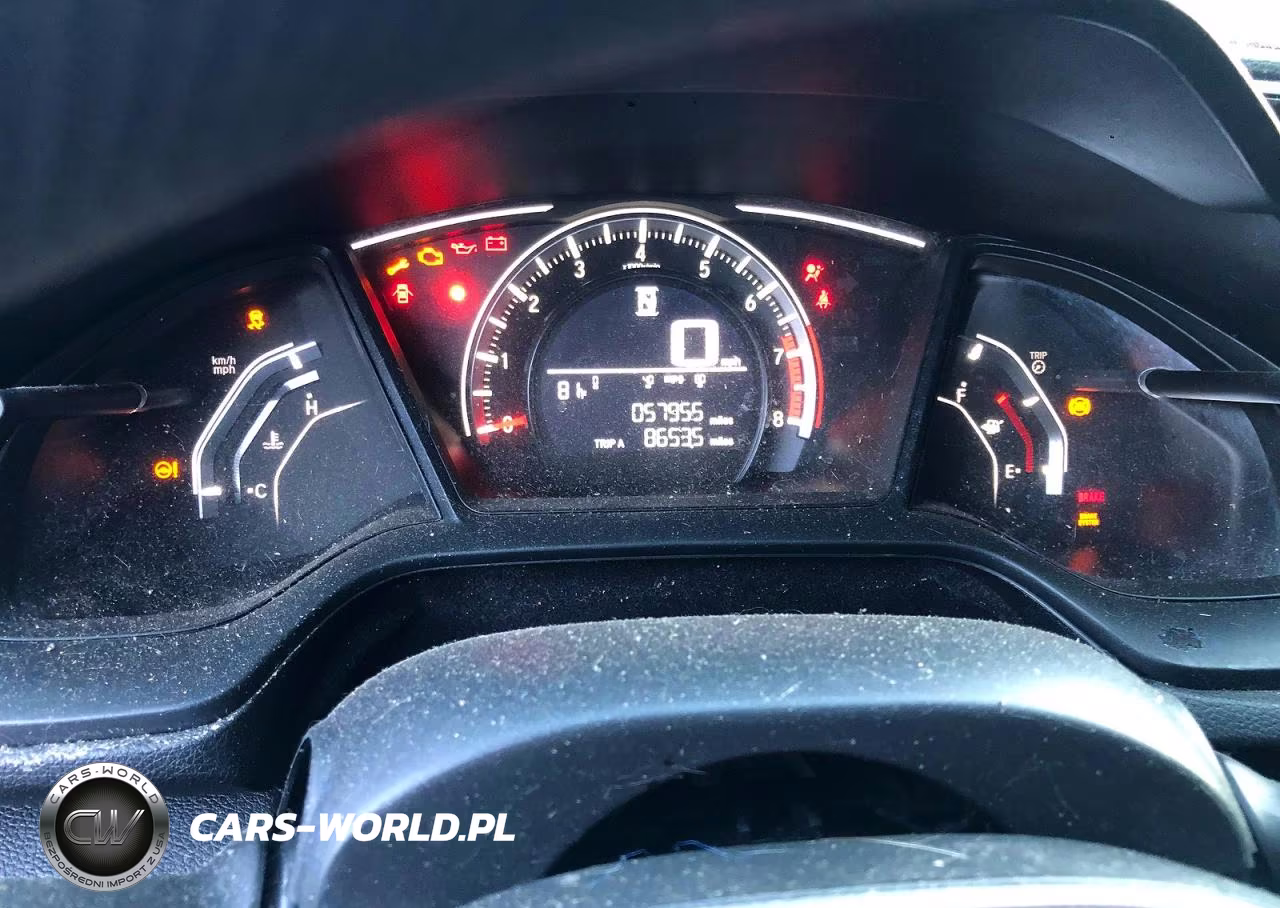 2018 Honda Civic Lx VIN:19XFC2F54JE205555 - 8
