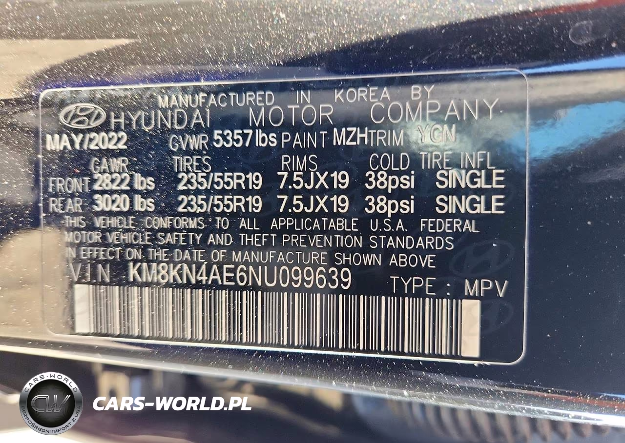 2022 Hyundai Ioniq 5 Sel VIN:KM8KN4AE6NU099639 - 13