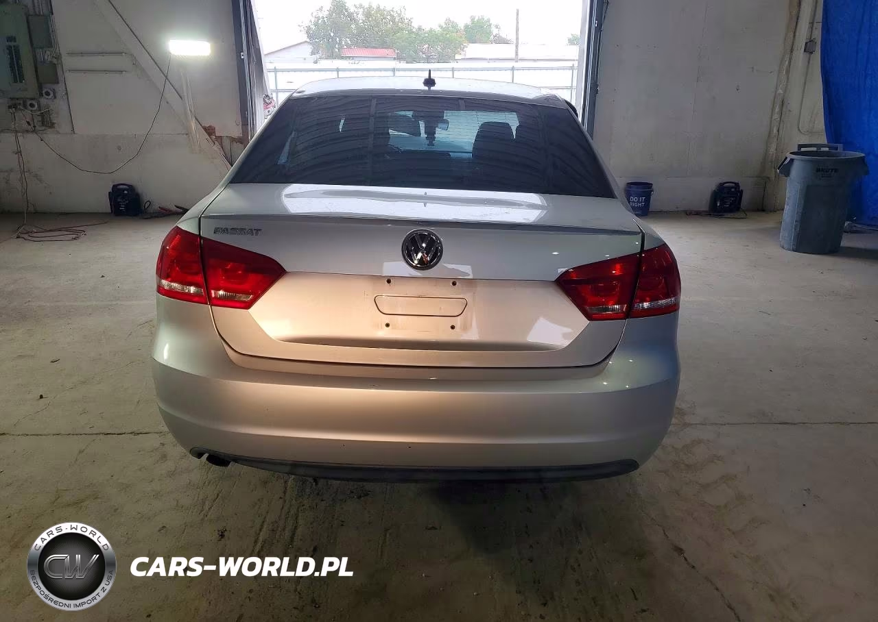 2013 Volkswagen Passat S VIN:1VWAH7A33DC122707 - 6