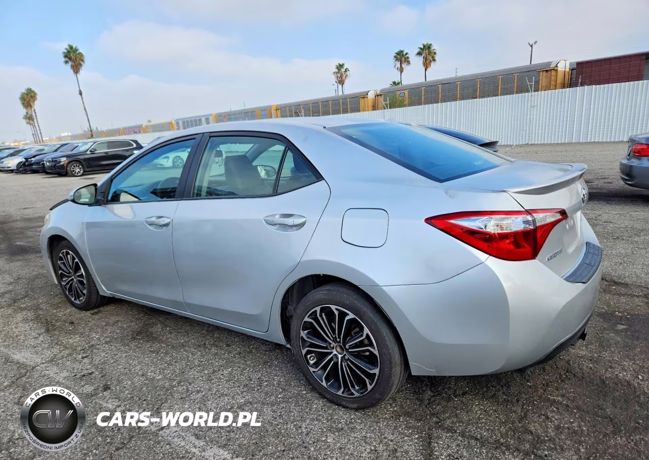 2015 Toyota Corolla S Plus VIN:5YFBURHE6FP227094 - 2