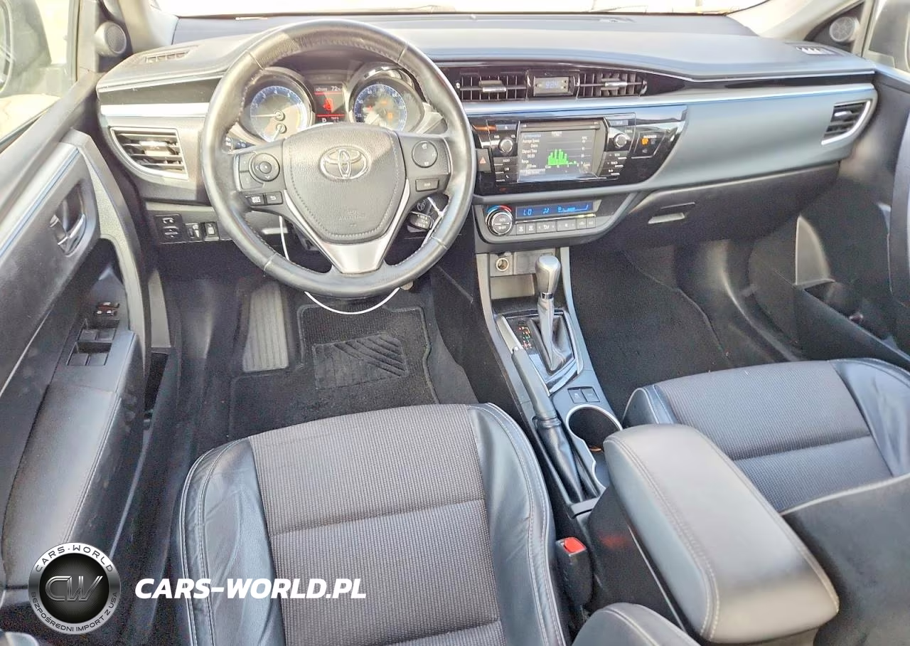2015 Toyota Corolla S Plus VIN:5YFBURHE6FP227094 - 8