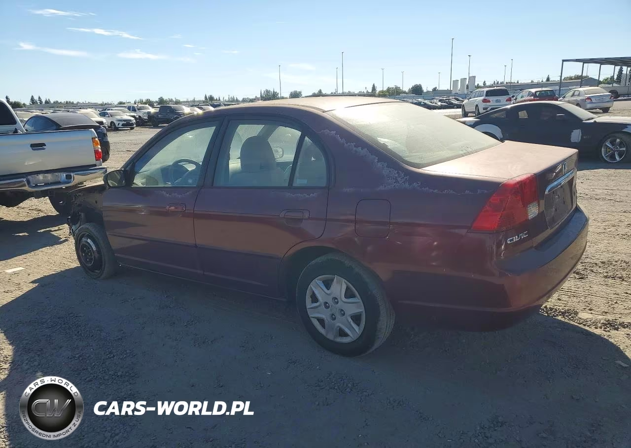 2003 Honda Civic Lx VIN:2HGES16513H596228 - 2