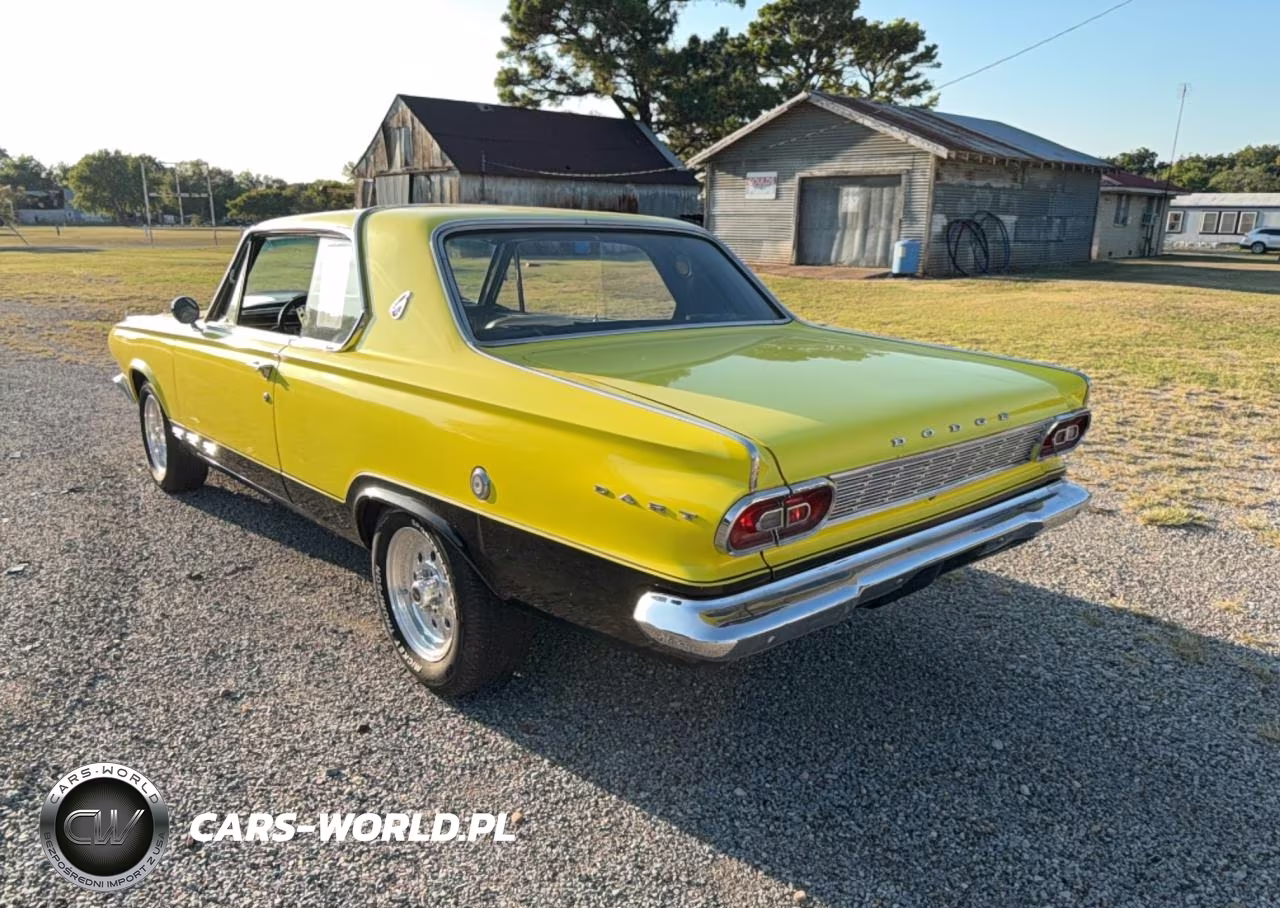 1965 Dodge Dart Gt Sp Gt VIN:2455103708 - 3