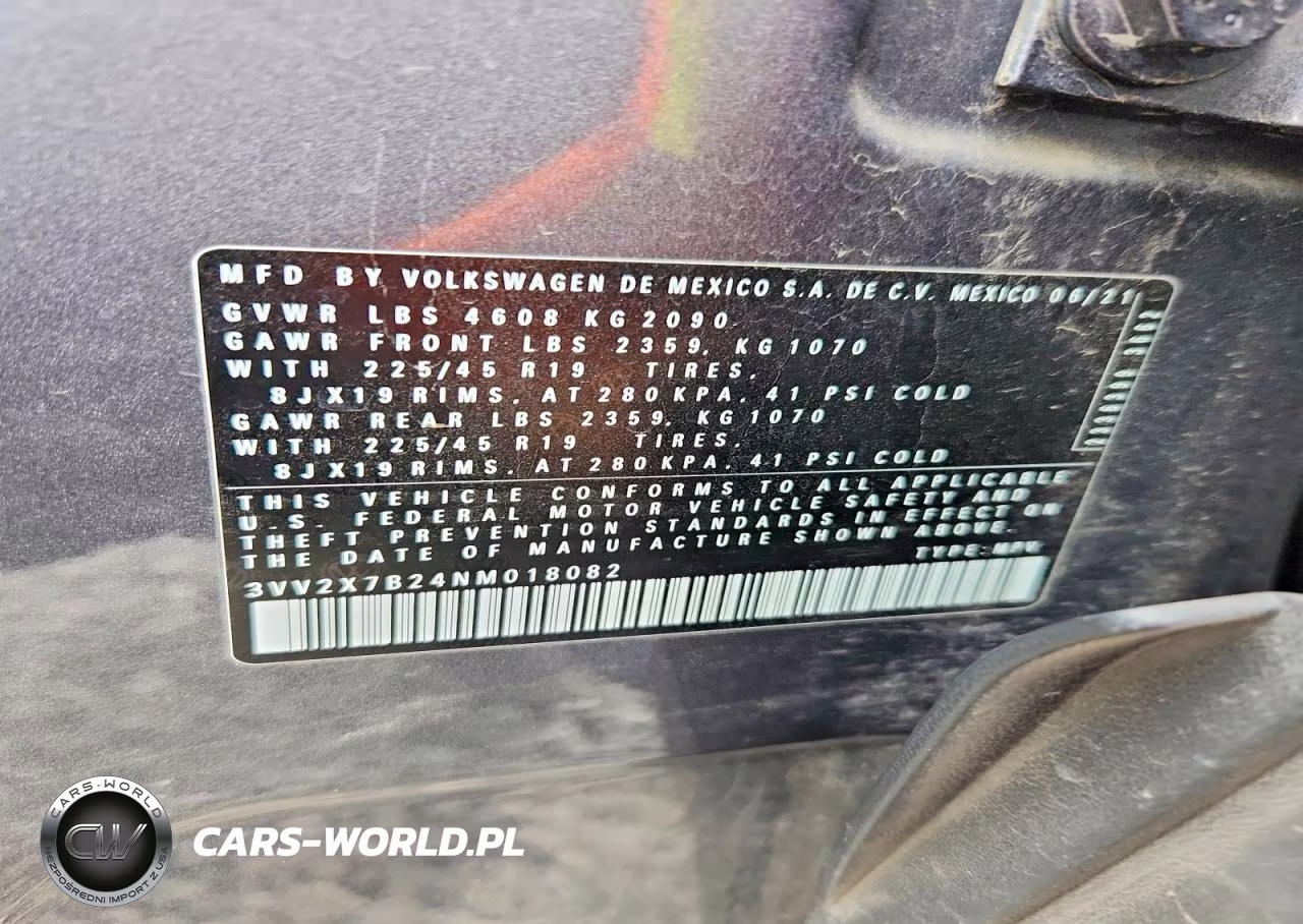 2022 Volkswagen Taos Sel VIN:3VV2X7B24NM018082 - 13