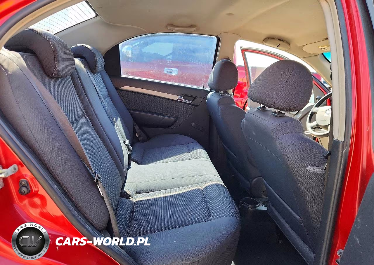 2008 Chevrolet Aveo Base VIN:KL1TD56628B268257 - 10