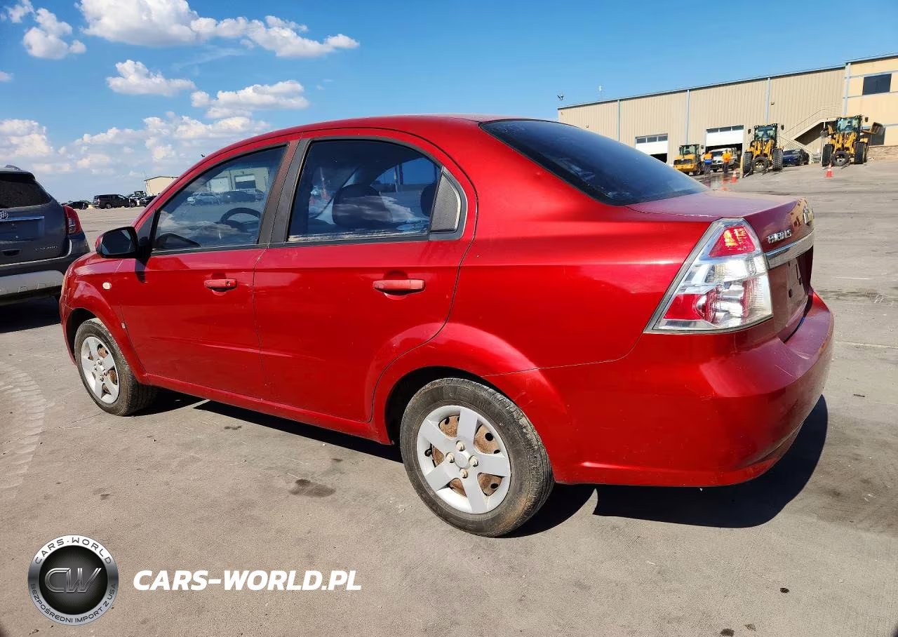 2008 Chevrolet Aveo Base VIN:KL1TD56628B268257 - 2