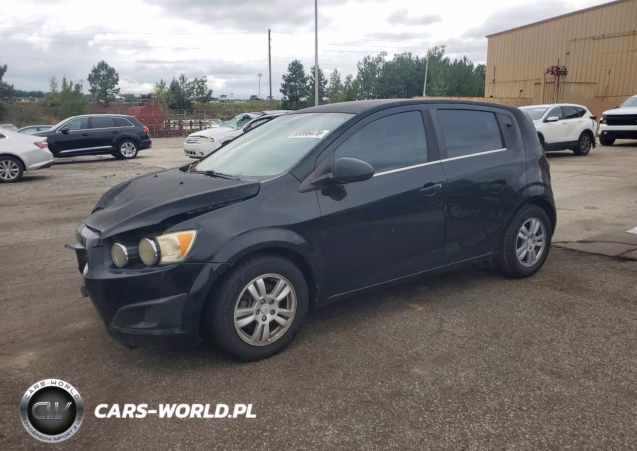 2012 Chevrolet Sonic Lt VIN:1G1JC6SH0C4103586 - 1