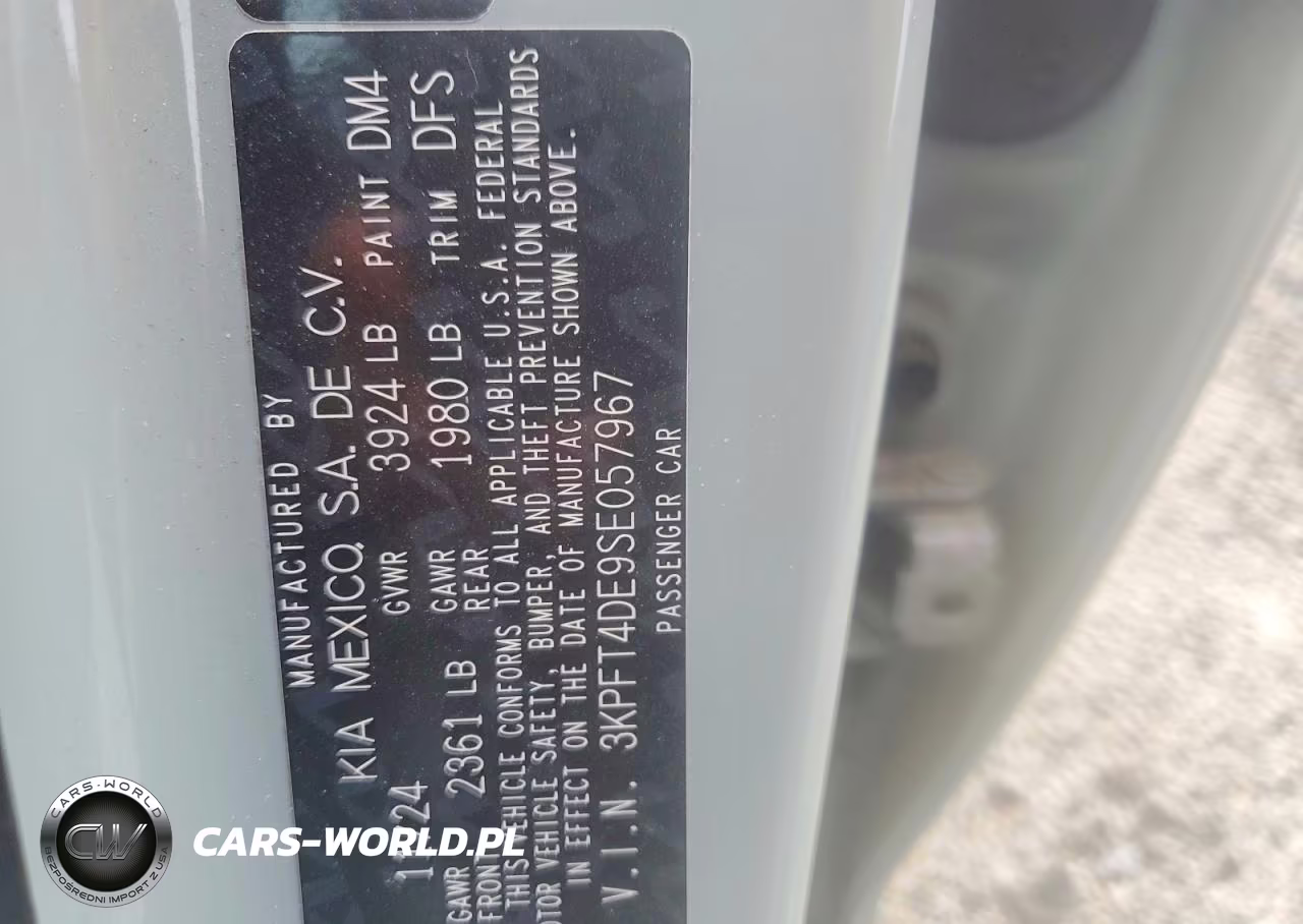 2025 Kia K4 Lxs VIN:3KPFT4DE9SE057967 - 13