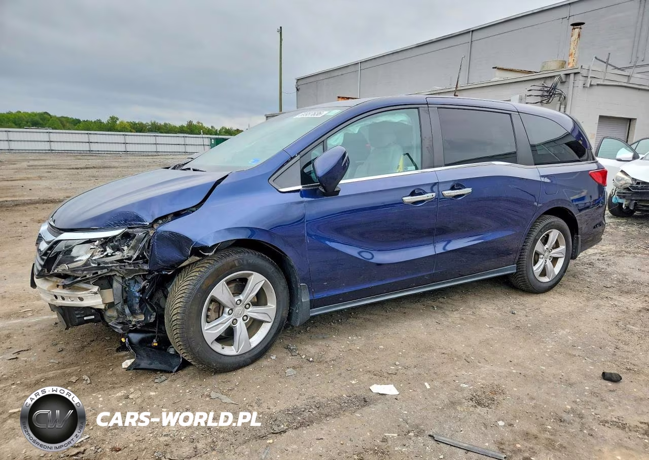 2019 Honda Odyssey Exl VIN:5FNRL6H73KB022811 - 1
