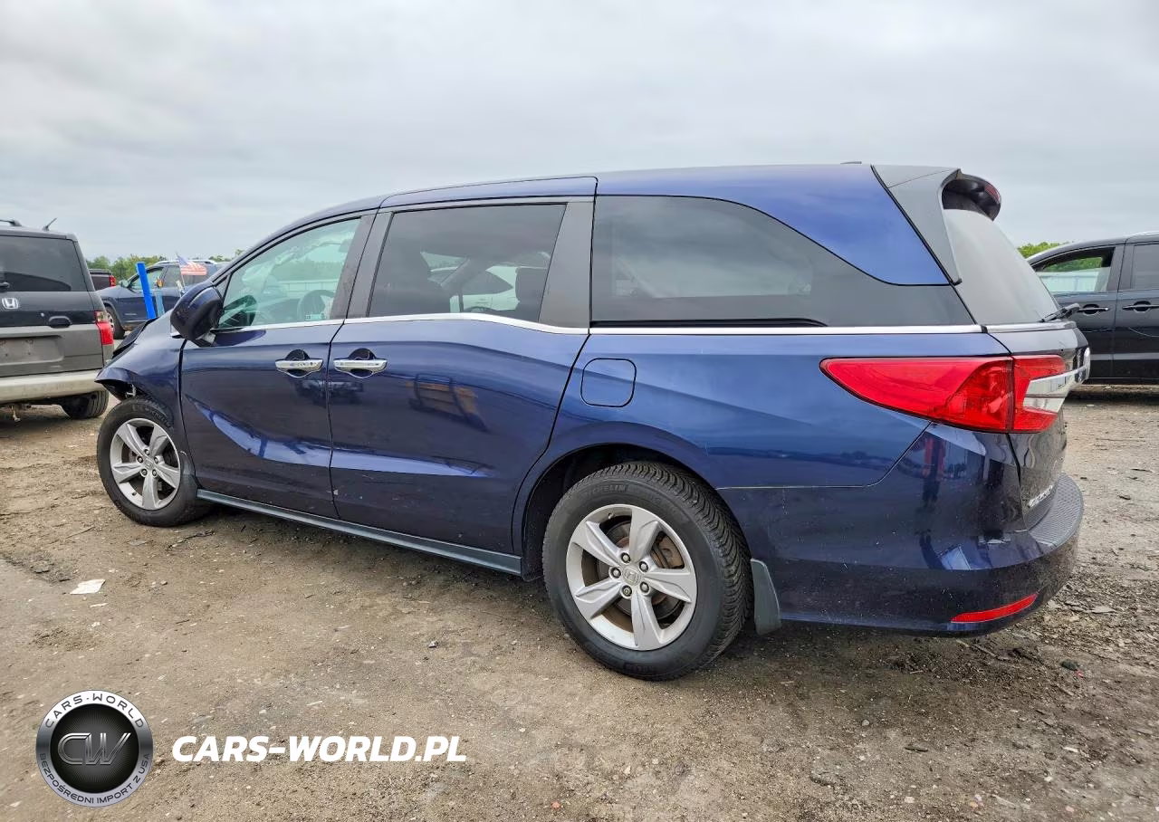 2019 Honda Odyssey Exl VIN:5FNRL6H73KB022811 - 2