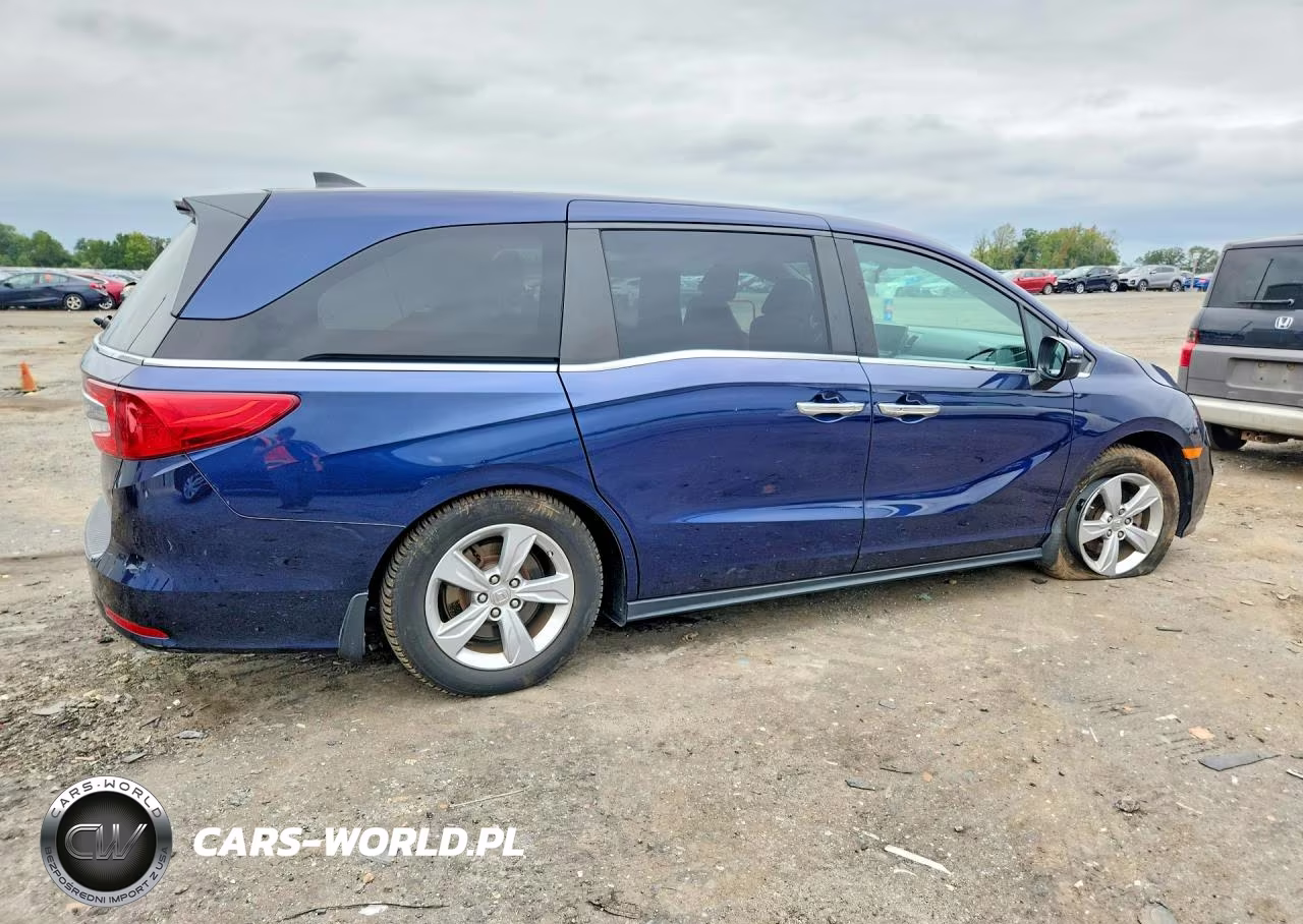 2019 Honda Odyssey Exl VIN:5FNRL6H73KB022811 - 3