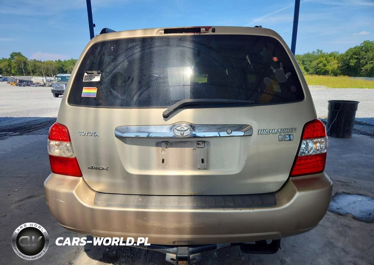 2007 Toyota Highlander Hybrid VIN:JTEHW21A870046606 - 6