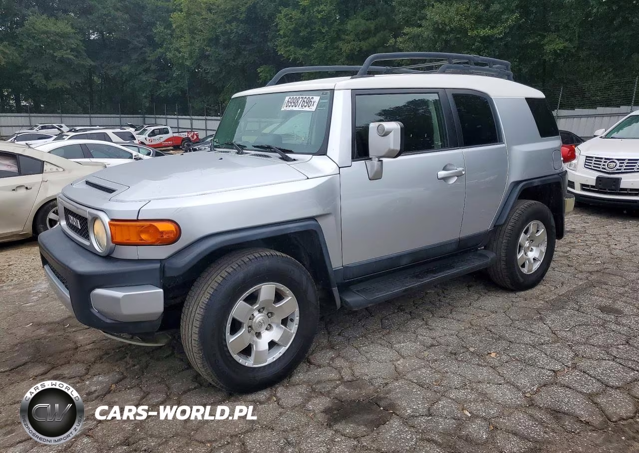 2007 Toyota Fj Cruiser Base VIN:JTEBU11F470061735 - 1