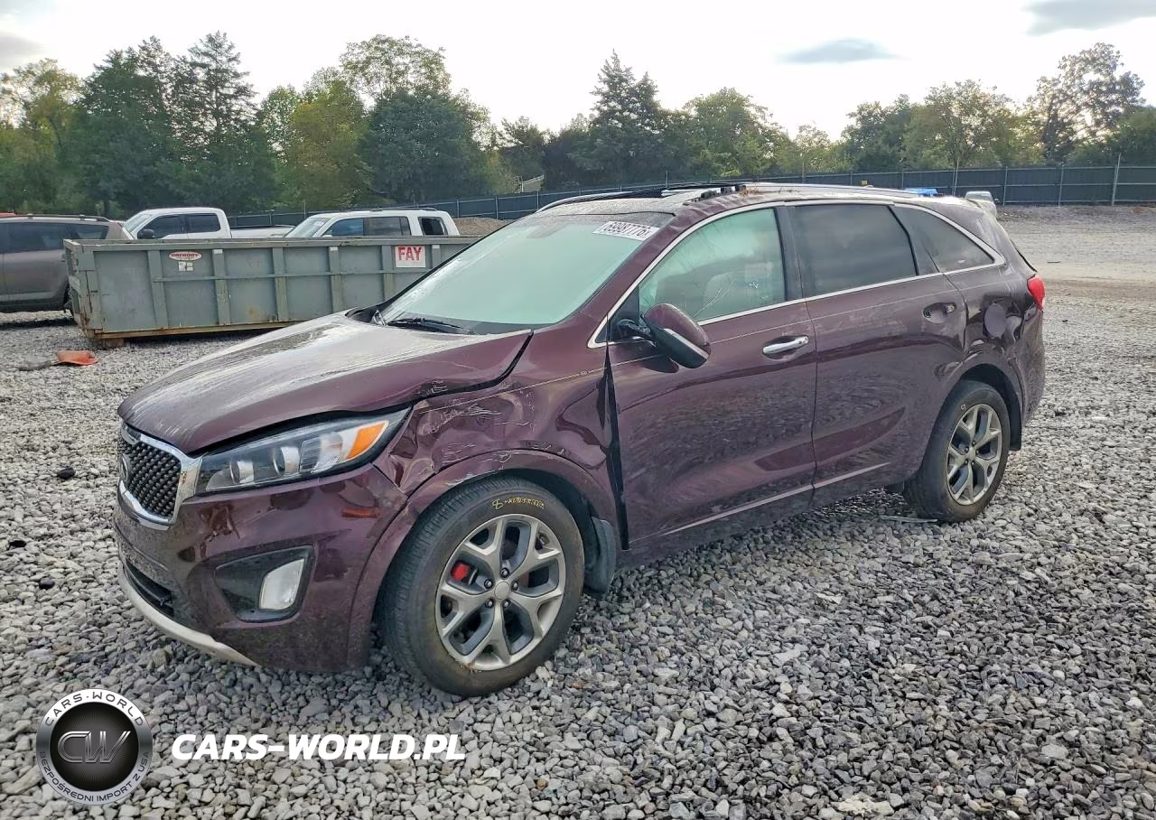 2017 Kia Sorento Sx V6 VIN:5XYPK4A58HG225282 - 1