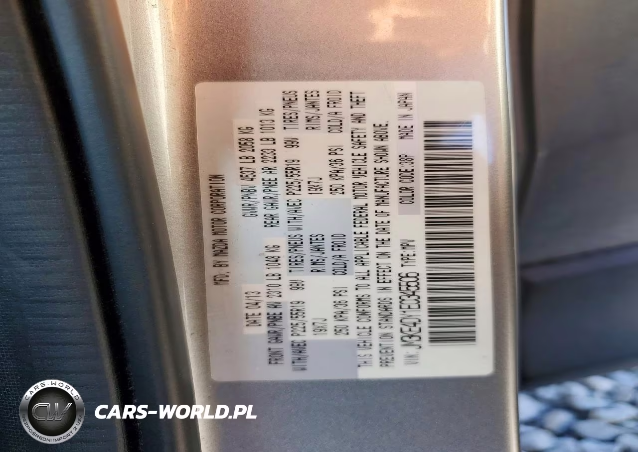 2014 Mazda Cx-5 Gt VIN:JM3KE4DY1E0345506 - 13