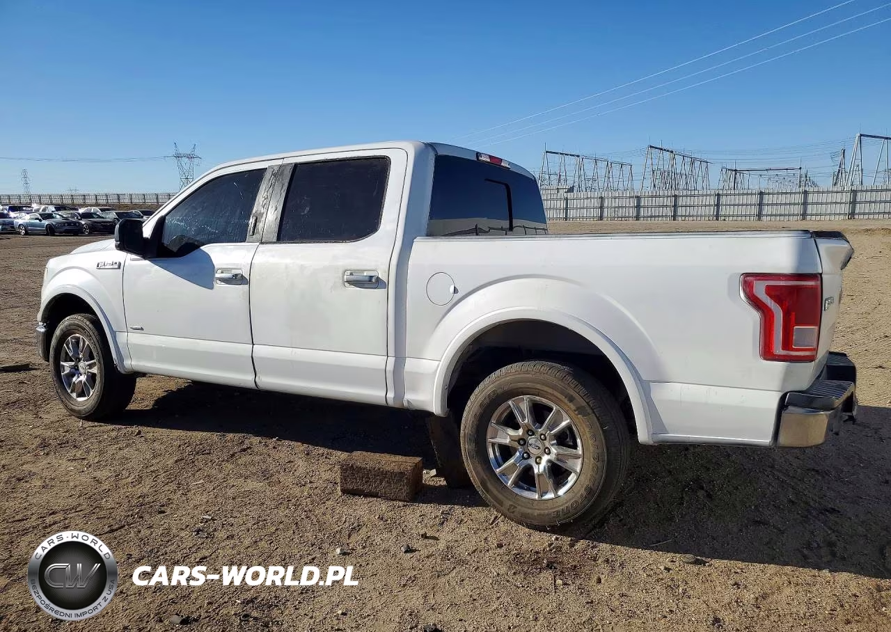 2015 Ford F150 Supercrew VIN:1FTEW1CPXFKE75655 - 2