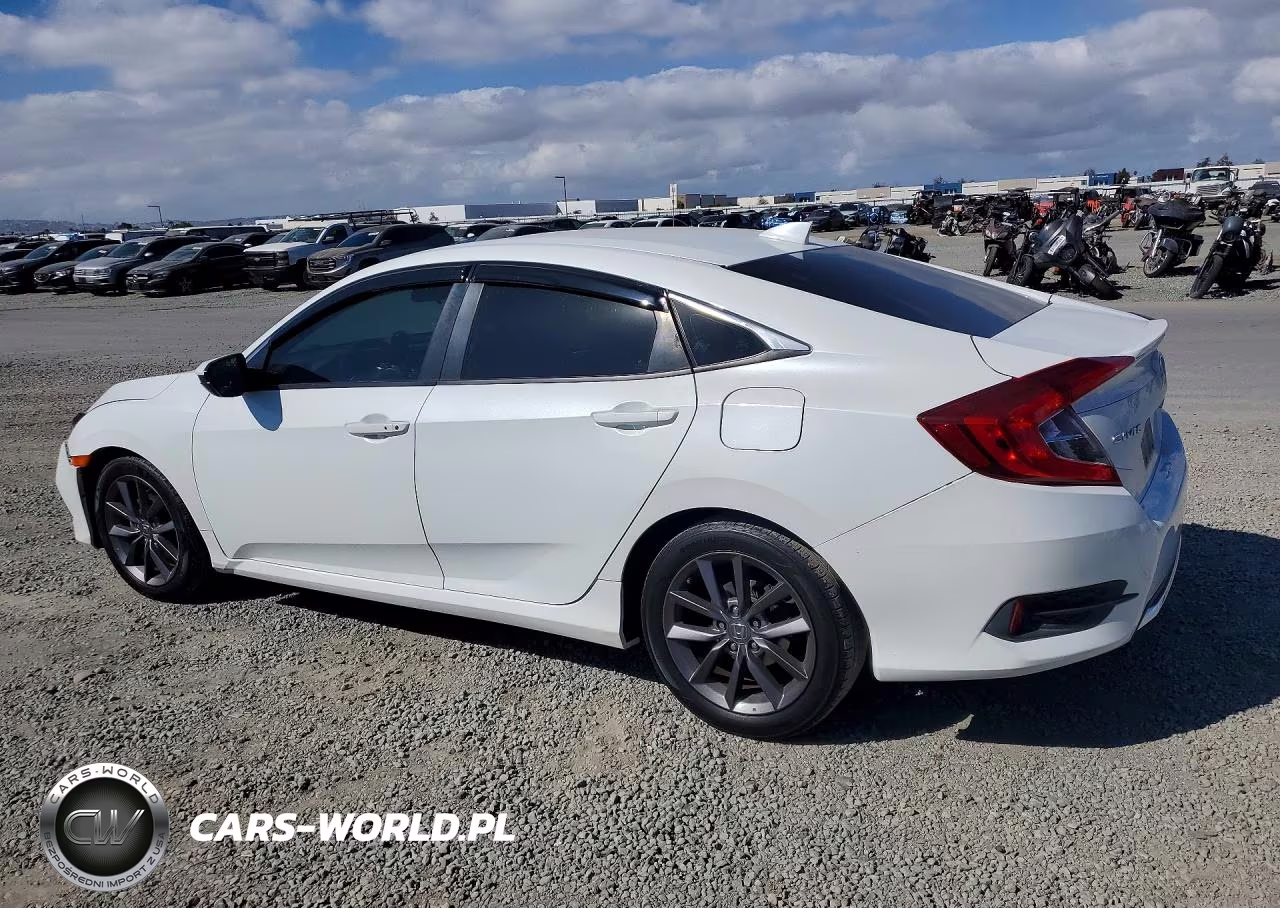 2019 Honda Civic Ex VIN:19XFC1F37KE207214 - 2