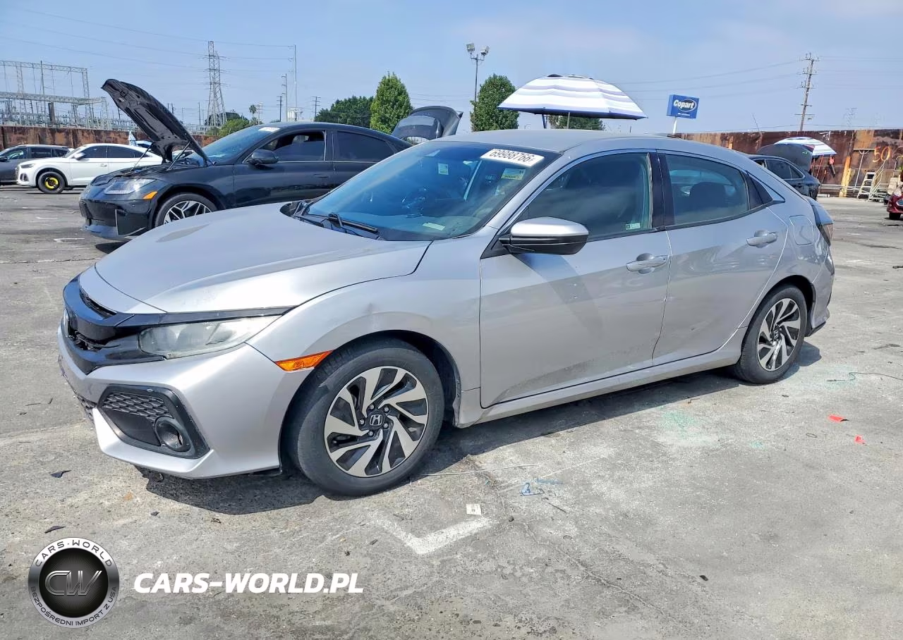 2019 Honda Civic Lx VIN:SHHFK7H37KU421907 - 1