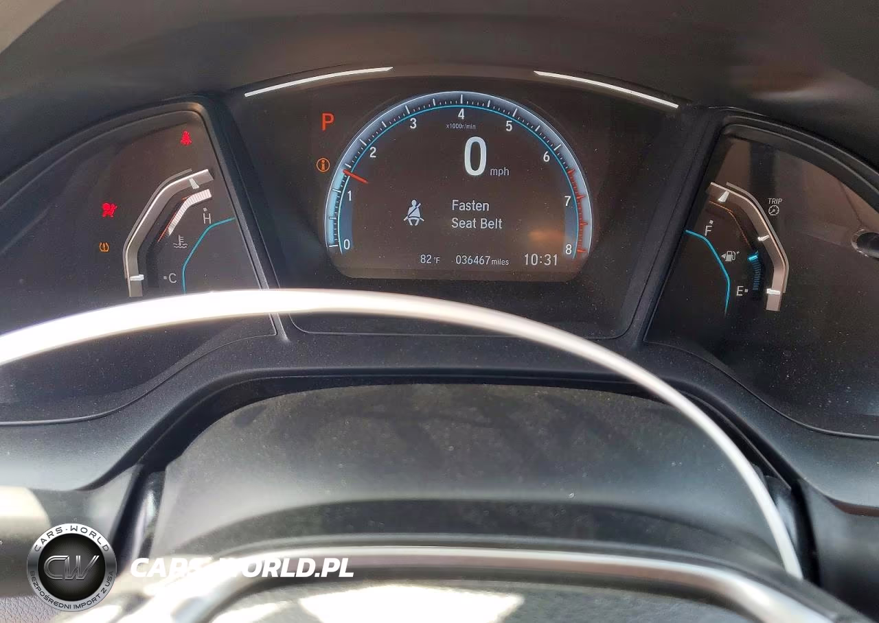 2019 Honda Civic Lx VIN:SHHFK7H37KU421907 - 9