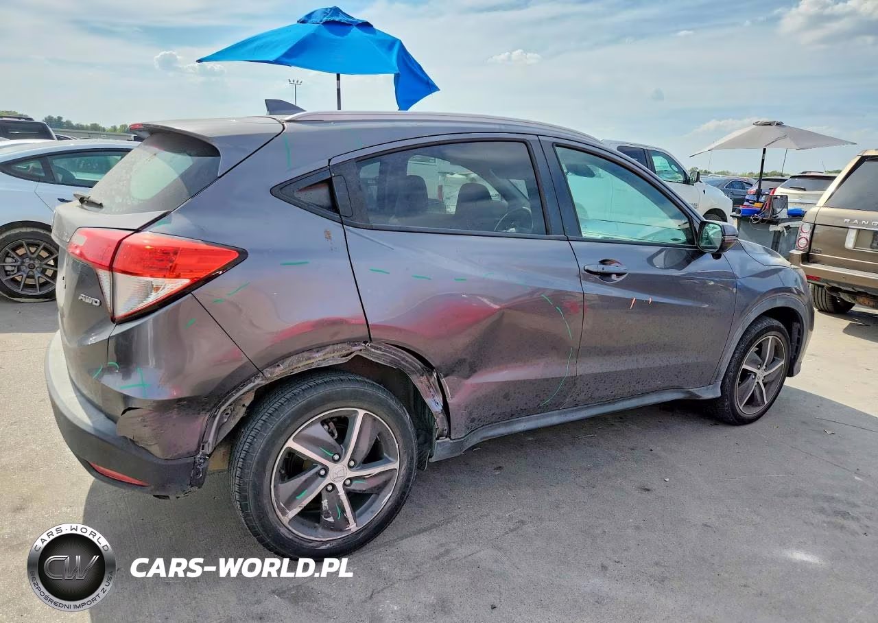 2021 Honda Hr-V Ex VIN:3CZRU6H5XMM756592 - 3