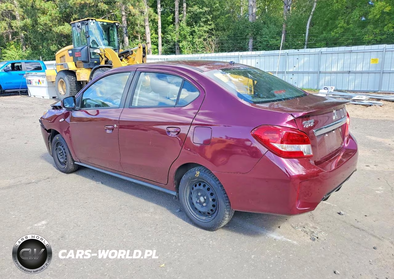 2021 Mitsubishi Mirage G4 Es VIN:ML32FUFJ8MHF00726 - 2