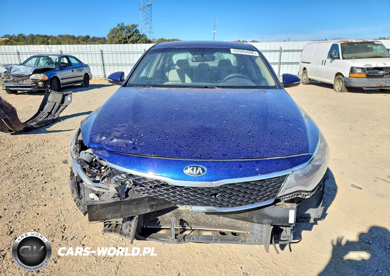 2016 Kia Optima Lx VIN:5XXGT4L39GG030528 - 5