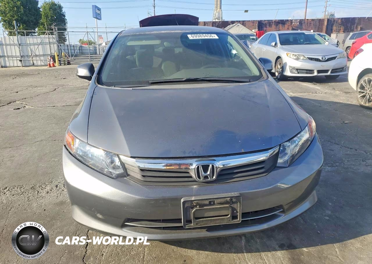 2012 Honda Civic Natural Gas VIN:19XFB5F57CE003803 - 5