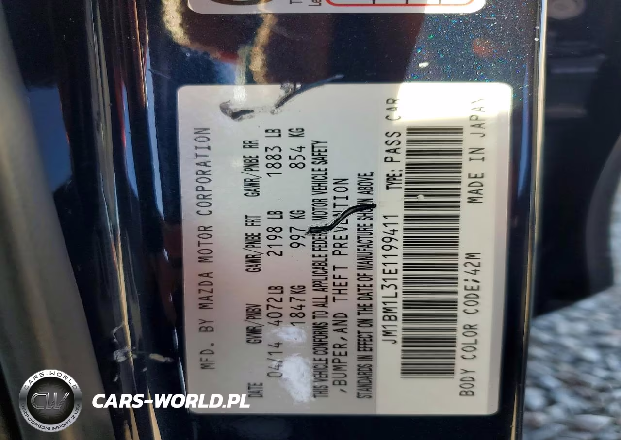 2014 Mazda 3 Touring VIN:JM1BM1L31E1199411 - 13