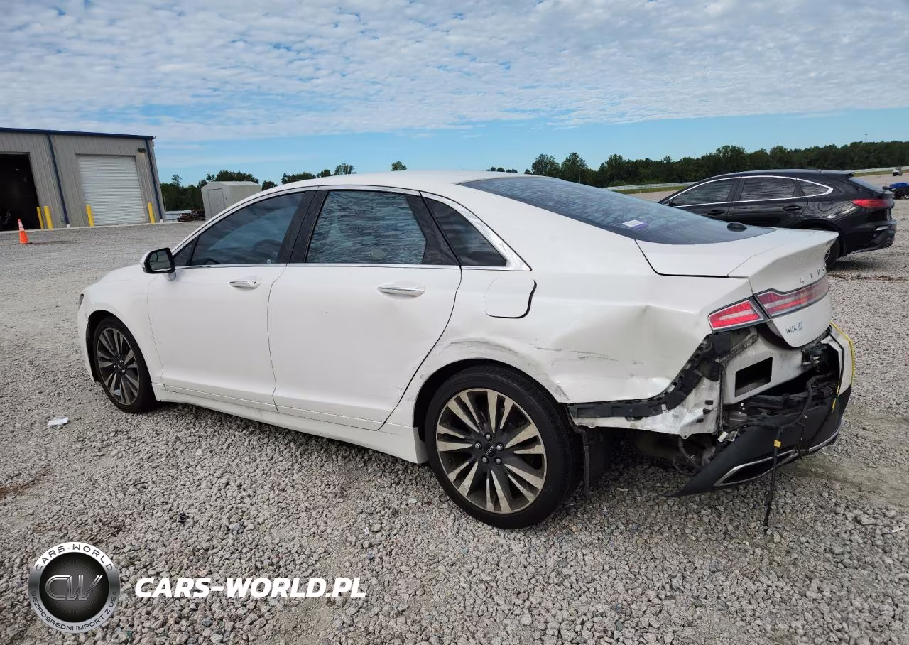 2017 Lincoln Mkz Select VIN:3LN6L5C96HR614812 - 2
