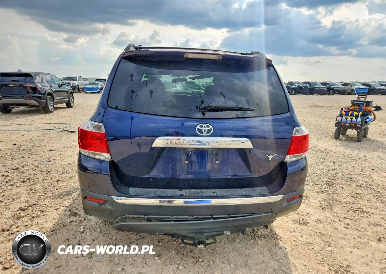2013 Toyota Highlander Se VIN:5TDZK3EHXDS137869 - 6
