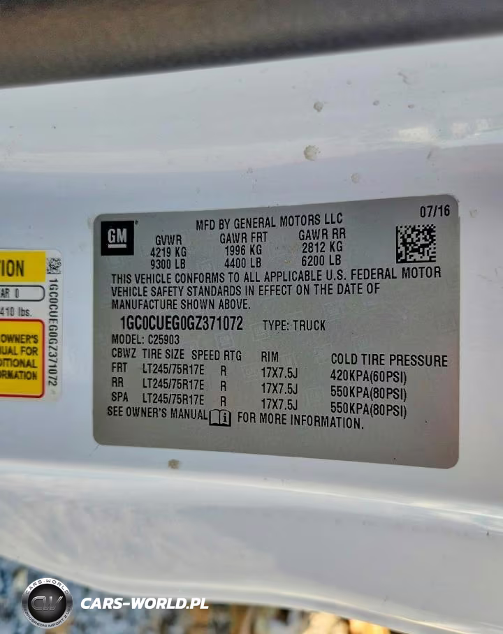 2016 Chevrolet Silverado C2500 Heavy Duty VIN:1GC0CUEG0GZ371072 - 12