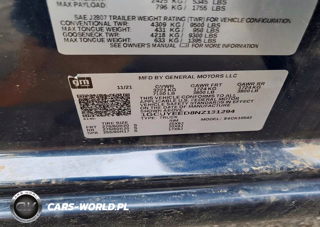 2022 Chevrolet Silverado Ltd K1500 Rst VIN:1GCUYEED8NZ131294 - 12